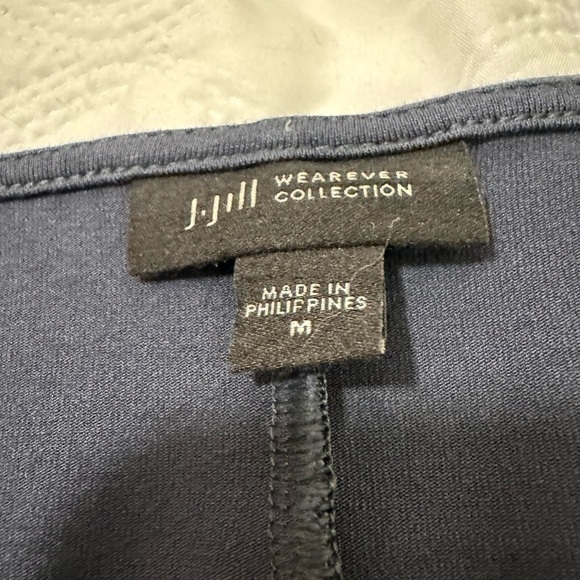 J. Jill Wearever Maxi tank Dress with crossover front size M. Blue-gray color - Picture 4 of 11